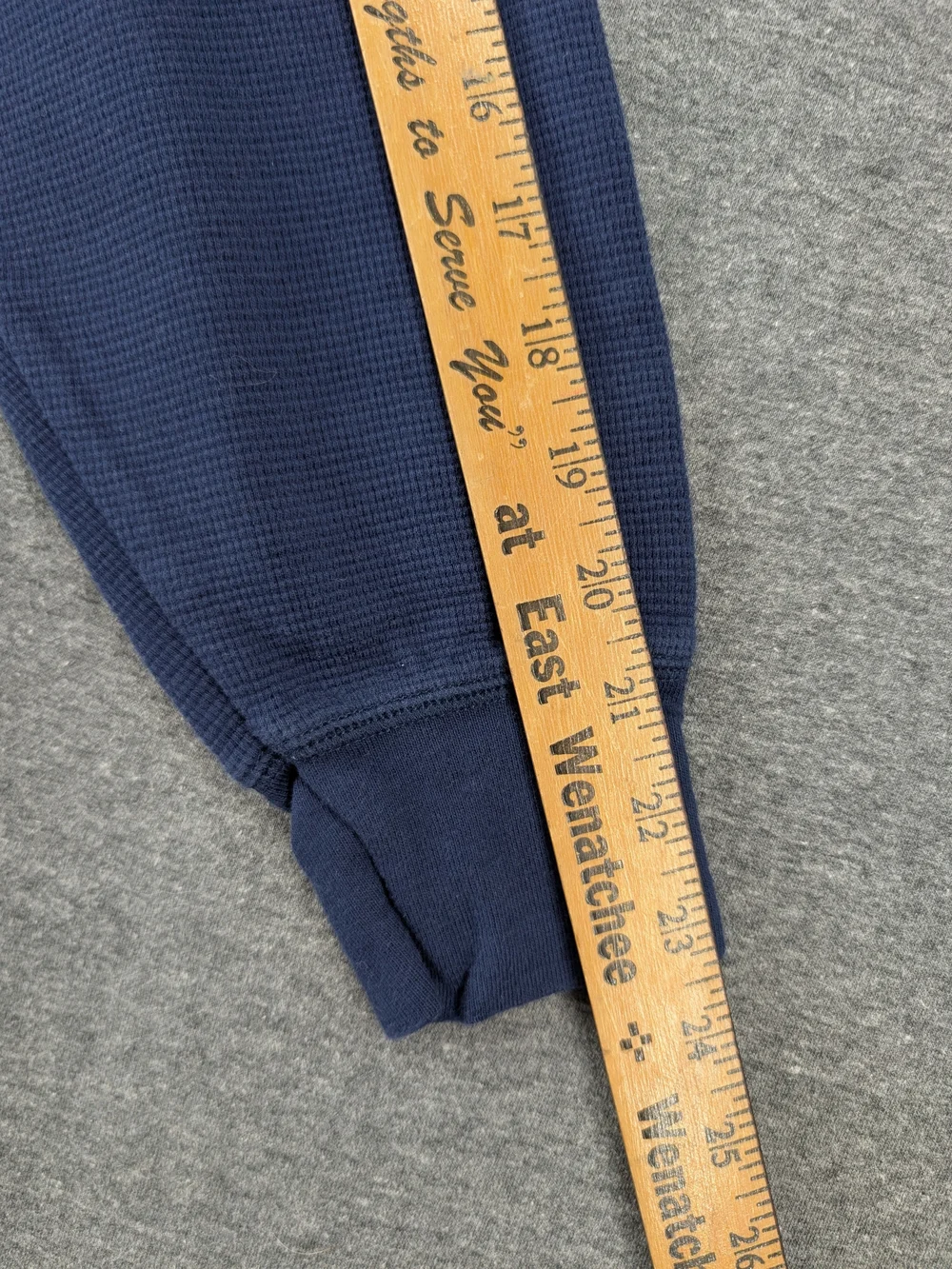 Polo by Ralph Lauren Waffle-Knit Long Sleeve Crewneck Shirt